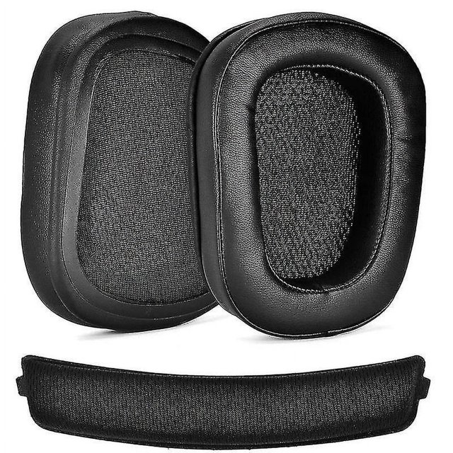 1pair Foam Ear Pads Cushion Leather Earpad For G933 G935 G633 / G 933 G 935 G 633 Headphones