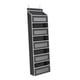 thumbnail image 2 of Organizador de almacenamiento para puerta, colgador de puerta, ahorrador de espacio, gran capacidad, 5 unidades Negro, 2 of 9