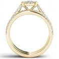 thumbnail image 3 of 1 Carat T.W. Diamond Single Halo 14kt Yellow Gold Engagement Ring Set, 3 of 5
