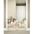 thumbnail image 3 of Regalo Wooden Expandable Safety Gate, Wooden Gate, Ages 6 to 24 Months, 3 of 13