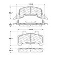 thumbnail image 2 of Centric Parts 102.02890 C-Tek Standard Metallic Brake Pad, 2 of 4