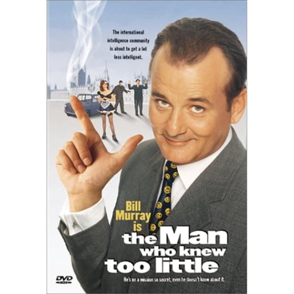 The Man Who Knew Too Little (DVD, 1997, Widescreen/Full Screen) NEW