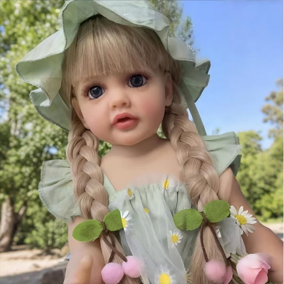 Muñeca Reborn Bebé Niña Realista BabeNook 55 cm con Ropa