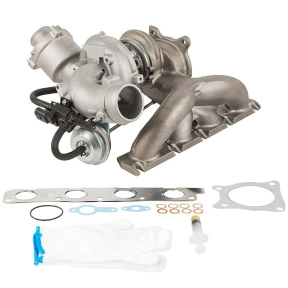 Turbocharger w/ Turbo Gaskets For Audi A4 A5 A6 & Q5 2.0T CAEB - BuyAutoParts
