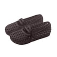 thumbnail image 6 of BRICH Mary Jane Flats for Women Perforated Round Toe Ballet Flats Comfortable Ballerina Shoes Coffee 7, 6 of 6