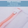 thumbnail image 6 of Huryfox 5 Pack Honeycomb Mesh Laundry Bags - Durable and Versatile for Shirts, Socks, Underwear, Travel (1 King, 2 Large, 2 Medium), 6 of 8