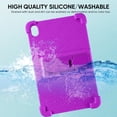 thumbnail image 6 of Allytechgroup Kids Case for Onn 7 Inch Tablet 2024 (Model:100135924), Onn 7 2024 Case, Silicone Shockproof Case with Kickstand Rubber Soft Shell Protective Cover for Boys Girls Children, Purple, 6 of 7
