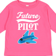 thumbnail image 4 of Inktastic Future Pilot Childs Airplane Flying Boys or Girls Long Sleeve Toddler T-Shirt, 4 of 5