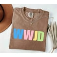 thumbnail image 2 of Comfort Colors What Would Jesus Do Shirts – WWJD Christian Tees & Sweatshirts, 2 of 8