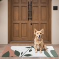thumbnail image 4 of Brown Boho Plant Pattern Door Rugs,Washable Non Slip Door Mats Indoor,Decorative Door Mats,Entry Mat Indoor for Entrance,Bedroom,Kitchen,Bathroom,16"x47", 4 of 6