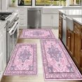 thumbnail image 6 of Kitchen Rugs Sets of 3 Non Slip Washable Kitchen Mats for Floor, Kitchen Runner Rug, Floor Mat Carpet for Entryway, Laundry, Sink, 6 of 12