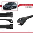 thumbnail image 3 of Compatible with Skoda Octavia 3 (5E) SW Post-Facelift 2017-2020 ACE-1 Car Roof Rack Cross Bar Black Aluminium 3 Bars, 3 of 7