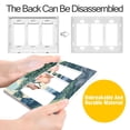thumbnail image 4 of Yayeee Rocker Switch Wall Plate 3-Gang 6.5"x4.6" Home Decorative Outlet Cover, Retro Tree, 4 of 6