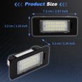 thumbnail image 4 of Luz de Placa LED Unique Bargains para Audi A1/S1 (8X) 08.2010-12.2022 No.4G0943021 2 pcs, 4 of 6