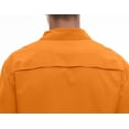 thumbnail image 5 of Little Donkey Andy Men's Outdoor Shirt - Stretch, Quick-Dry, Water-Resistant, UPF 55+ for Hiking, Travel, and Camping Orange Size 3XL, 5 of 5