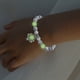 thumbnail image 3 of Pulsera de Cuentas Turquesas, Estilo Yoga Ajustable, Diseño de Luminoso Colgante, Regal Personalización para Mujer, Aniversario o Cumpleaños, Cuentas 8 Mm, 18 G de Peso., 3 of 4