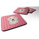 thumbnail image 1 of ""Caroline'S Treasures Bb5275Fc Posavasos de espuma con corazones Golden Retriever (juego de 4) 3.5"""" Multicolor"", 1 of 1
