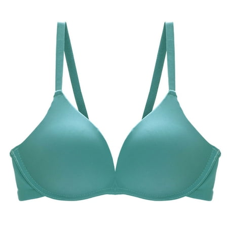 Women s Everyday Bras  Women s Push Up Padded Bra Seamless T-Shirt Underwire Plunge Bra Add One Cup Full Coverage Bras S-XL Womens Bras Clearance under $5
