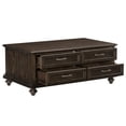 thumbnail image 3 of Lexicon Cardano Wood 4 Drawer Coffee Table in Driftwood Charcoal, 3 of 8