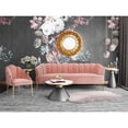 thumbnail image 6 of Home Square 3-Piece Set with Sofa & Chair & Settee Sofa in Pink and Gold, 6 of 18