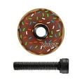 thumbnail image 6 of QccHieUs Bike Headset Caps Cover Metal Sturdy Fashion Headset Stem Top Cap for Road Bikes Brown, 6 of 9