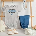 thumbnail image 3 of US Air Force Hero Airman Sister Romper Boys or Girls Infant Baby Brisco Brands 12M, 3 of 6