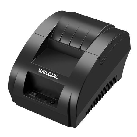 Welquic 58MM USB Thermal Receipt Printer, High Speed Printing 90mm/sec, Compatible with Android & IOS & Windows & Linux systems and ESC / POS Print Commands