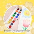 thumbnail image 4 of BAZIC Watercolor w/ Brush & Mixing Palette, 16 Color Non-Toxic Paint Set, 2-Pack, 4 of 7