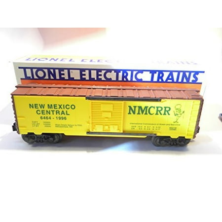 - Lionel 52087 New Mexico Central 6464-1996 Box Car O Gauge Train