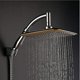 thumbnail image 1 of 360 cabezales de ducha de lluvia cuadrados de 9 pulgadas con articulación giratoria, filtración iónica, ducha de mano con ahorro de agua a alta presión para otoño e invierno, 1 of 2