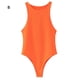 thumbnail image 3 of Qarigey Body versátil para mujer, sexy, ajustado al cuerpo, para cualquier ocasión, lencería sexy Prendas para la parte del cuerpo Naranja S, 3 of 6