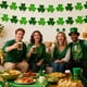 thumbnail image 5 of St. Patrick's Day Tableware Set, Green Lucky Shamrock and Plaid Disposable Plates, Cups, Napkins, Forks, Spoons, Knives, Straws, Banner for St. Paddy's Day, Irish-Themed Birthday Party Supplies, 5 of 7