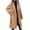 Beige, variant on Women's Clothing, Plus Size Long Coats for Women Notched Lapel Winter Warm Double Breasted Coat Valentines Day Gifts, 1Pc Jacket Brown S
