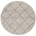thumbnail image 2 of Safavieh Himalaya Zoe Geometric Wool Area Rug, Ivory, 6' x 6' Round, 2 of 11