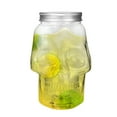 thumbnail image 5 of BigTiny Skull Canning Jar with Lid Food Grade BPA Free Large Capacity Leakproof Reusable Halloween Drinking Glasses Jar Beverage Holder, 5 of 8