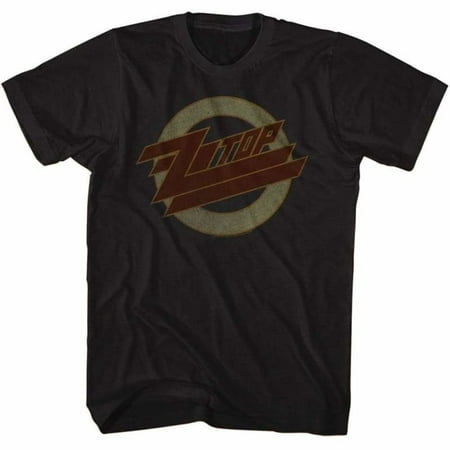 Zz Top Music Logofade Adult Short Sleeve T Shirt