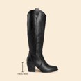 thumbnail image 6 of BURUDANI Women's Western Cowboy Knee-High Boots, 6 of 6