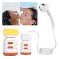 thumbnail image 4 of Outdoor Camping Shower with LED Camping Lamp Type-C Rechargeable Electric Shower Pump for Camping, 4 of 5