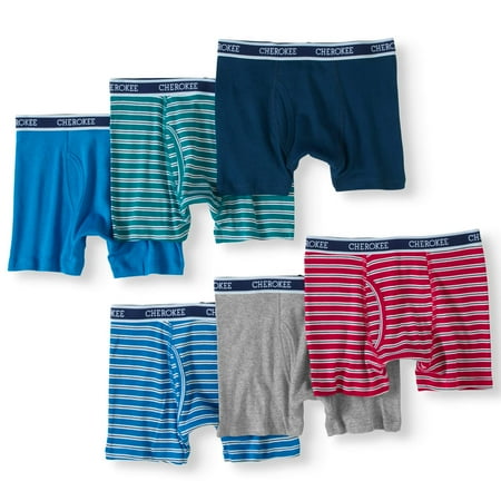 Boys' 6 Pack Speed Print Boxer Brief