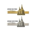 thumbnail image 2 of Kansas City Kansas Antique Gold Temple Tieclip by Ringmasters, 2 of 2