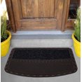thumbnail image 3 of Ottomanson Easy Clean, Waterproof, Low Profile, Non-Slip Pearl Indoor/Outdoor Rubber Doormat, 18" x 28", Copper, 3 of 8