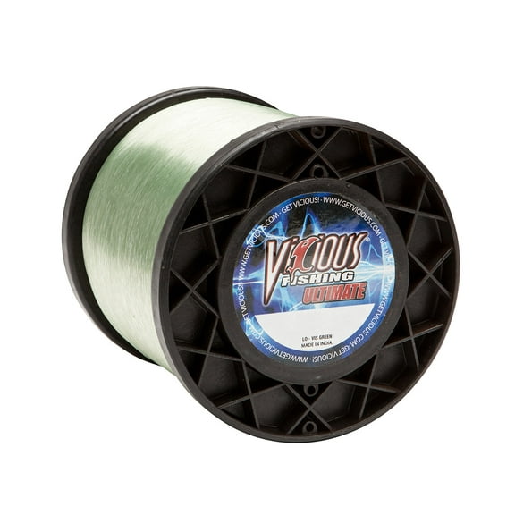 Vicious Ultimate Lo-Vis Green Mono - 12 Lb Test