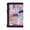 Geometric Cute Cat, variant on CHAQLIN Black Cat Rainbow Decoration Children's Wallet, Elastic Polyester Trifold Card Wallet for Daily Use, Slim Portable Kids Trifold Wallet
