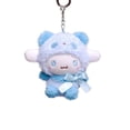 thumbnail image 3 of Sanrio 10cm Kuromi My Melody Kt Cat Pc perro Hello Kitty llavero Anime figura de felpa colgante accesorios lindos animales Juguetes, 3 of 4