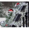thumbnail image 2 of Haute Decor GarlandTies, 40 Pack of 3 Assorted Sizes - Noble Pine Frosted, 2 of 7