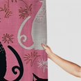 thumbnail image 3 of ONETECH Cute Cat Shower Curtain Multiple Sizes 100% Polyester Fiber Home Bathtubs Bathroom Decoration Mother's Day Durable and Washable with Hooks 36x72, 3 of 7
