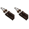 thumbnail image 4 of Baohd 2pcs Haut Pompon de Rideau Facile à et Excellent Décor pour une Large Application Rideaux de Polyester Tiebacks Suspendus Haut Café Noir 2Set, 4 of 6