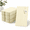 100Pcs-Ivory, variant on 100Pcs-Purple 2-Ply Scalloped Disposable Paper Guest Towel Napkins