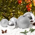 thumbnail image 3 of 15cm Big Christmas Ball Decorations 2023 Glitter Green Red Xmas Tree Ornaments Wedding Party New Year Home Office Ceiling Decor, 3 of 5