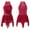Burgundy-B, variant on YIZYIF Kids Girls Sequins Mesh Patchwork Skating Leotard Mock Neck Sleeveless Lyrical Modern Solo Dance Wear
